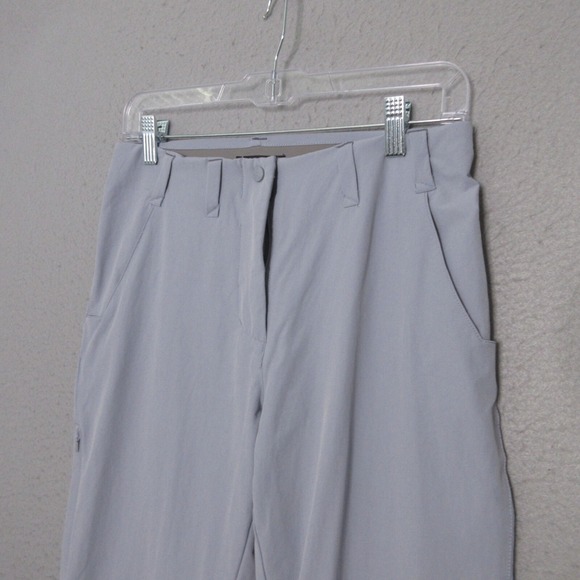 Rohan Pants Women 8 Gray Multiflex Light Pockets Outdoor Hike Camp Golf Pocket - Picture 4 of 13
